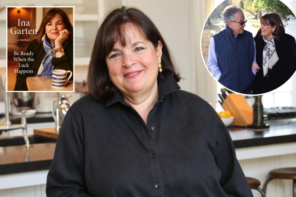 After a painful childhood, Ina Garten followed a recipe for life, joy and marriage